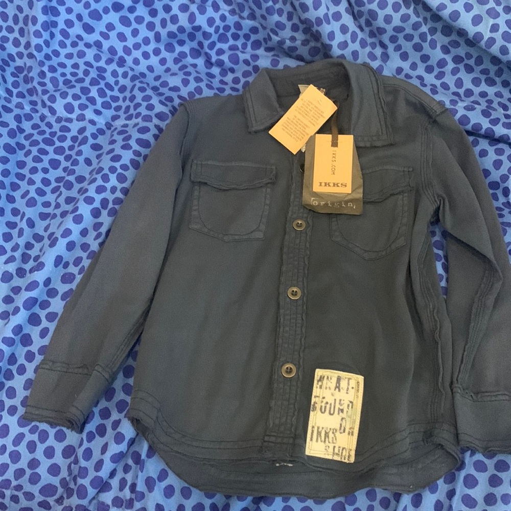 IKKS boys button up shirt